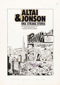 Giorgio Cavazzano - Altai & Jonson - Una strana storia