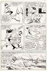 Ramona Fradon - Super Friends - The Creature That Slept a Million Years