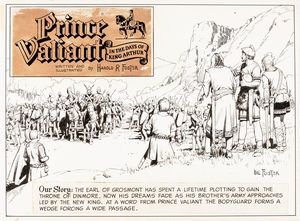 Hal Foster - Prince Valiant - A King Earns a Throne
