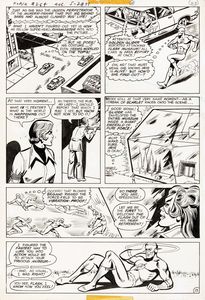 Kurt Schaffenberger - The Flash - The Golden Glider's Final Fling!