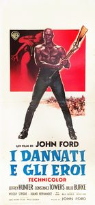 Averardo Ciriello : I dannati e gli eroi (Sergeant Rutledge)  - Asta The Art of Movie Posters - Associazione Nazionale - Case d'Asta italiane