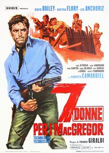 Renato Casaro : 7 donne per i MacGregor (Up the MacGregors!)  - Asta The Art of Movie Posters - Associazione Nazionale - Case d'Asta italiane