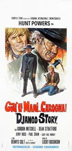 Ezio Tarantelli : Gi� le mani... carogna! (Django Story)  - Asta The Art of Movie Posters - Associazione Nazionale - Case d'Asta italiane
