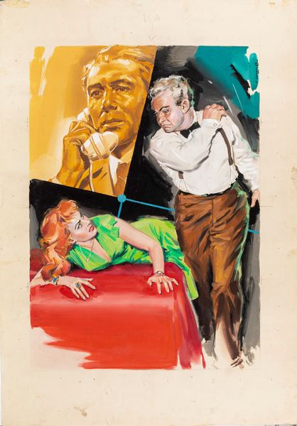 Angelo Cesselon : L'alibi dell'ultima ora (Time Without Pity)  - Asta Fumetti: tavole e illustrazioni originali - Associazione Nazionale - Case d'Asta italiane