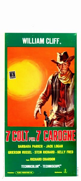 Mos (Mario De Berardinis) : 7 Colt per 7 carogne  - Asta Fumetti: tavole e illustrazioni originali - Associazione Nazionale - Case d'Asta italiane