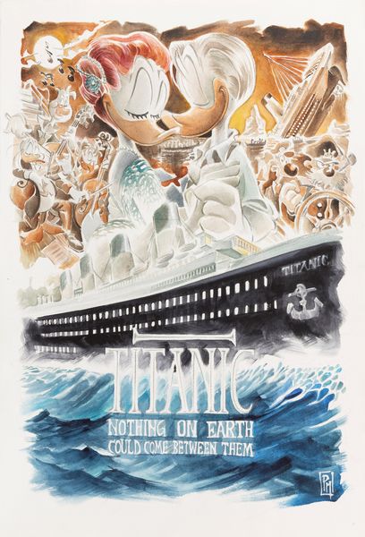 Paolo Mottura : Titanic  - Asta Fumetti: tavole e illustrazioni originali - Associazione Nazionale - Case d'Asta italiane