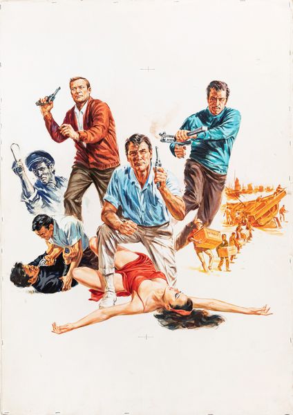Averardo Ciriello : I mercenari di Macao (Kill a Dragon)  - Asta Fumetti: tavole e illustrazioni originali - Associazione Nazionale - Case d'Asta italiane