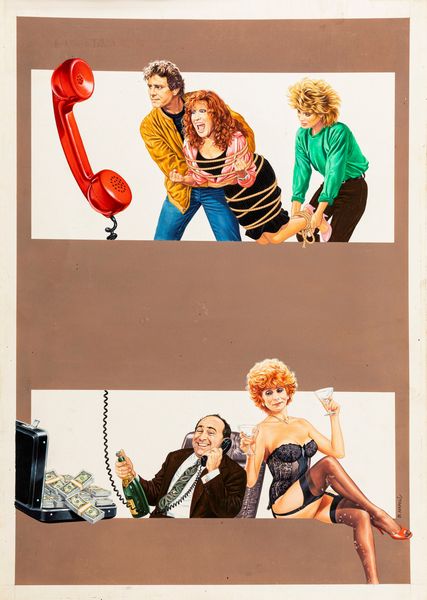 Bruno Napoli : Per favore, ammazzatemi mia moglie (Ruthless People)  - Asta Fumetti: tavole e illustrazioni originali - Associazione Nazionale - Case d'Asta italiane