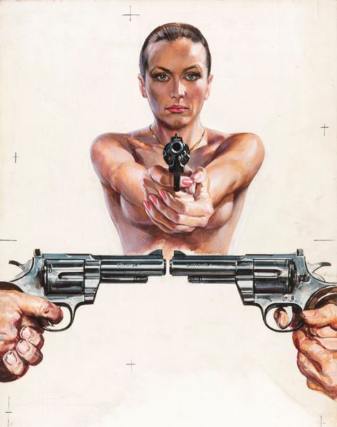 Averardo Ciriello : Guerra tra polizie (The Police War)  - Asta Fumetti: tavole e illustrazioni originali - Associazione Nazionale - Case d'Asta italiane