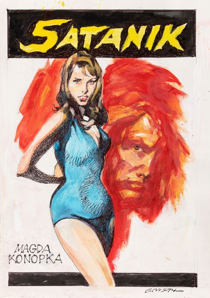 Giuliano Nistri : Satanik  - Asta Fumetti: tavole e illustrazioni originali - Associazione Nazionale - Case d'Asta italiane