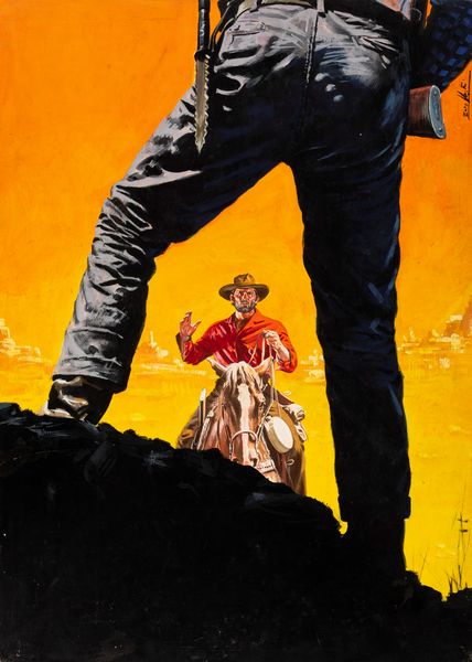 Enzo Nistri : L'oro dei sette santi (Gold of the Seven Saints)  - Asta Fumetti: tavole e illustrazioni originali - Associazione Nazionale - Case d'Asta italiane