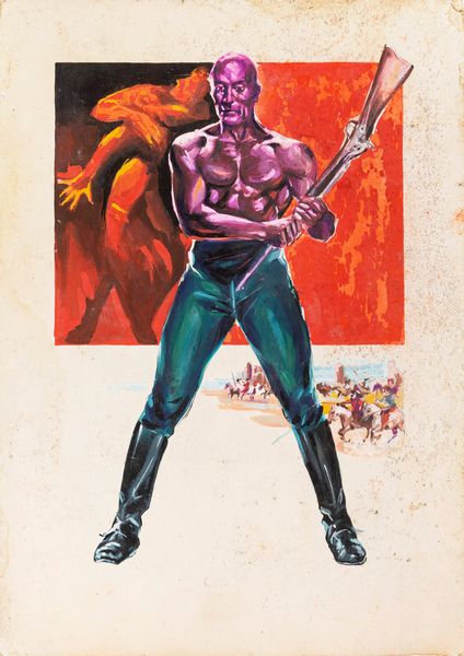 Averardo Ciriello : I dannati e gli eroi (Sergeant Rutledge)  - Asta Fumetti: tavole e illustrazioni originali - Associazione Nazionale - Case d'Asta italiane