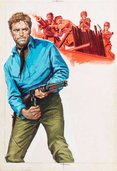 Renato Casaro : 7 donne per i MacGregor (Up the MacGregors!)  - Asta Fumetti: tavole e illustrazioni originali - Associazione Nazionale - Case d'Asta italiane