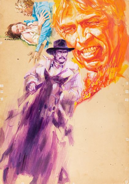 Averardo Ciriello : Gli ultimi giganti (The Last Hard Men)  - Asta Fumetti: tavole e illustrazioni originali - Associazione Nazionale - Case d'Asta italiane