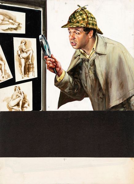 Averardo Ciriello : Agenzia Riccardo Finzi...praticamente detective  - Asta Fumetti: tavole e illustrazioni originali - Associazione Nazionale - Case d'Asta italiane