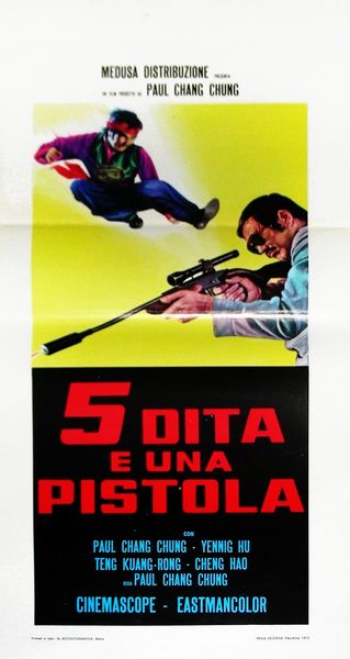 A.N.I. (autore non identificato) : 5 dita e una pistola  - Asta Fumetti: tavole e illustrazioni originali - Associazione Nazionale - Case d'Asta italiane