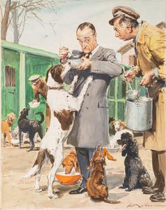 Walter Molino - Tot e i suoi cani