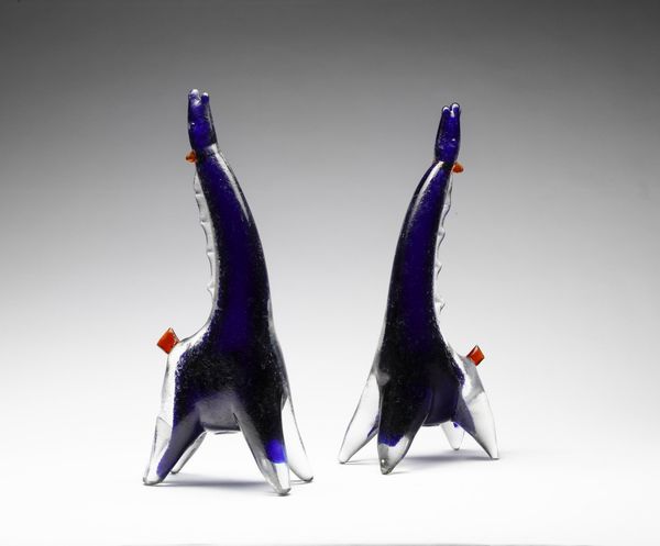 RIZZETTO EZIO : Coppia di cavalli per Ferro & Lazzarini  - Asta Asta 376 | VETRI DI MURANO E DEL XX SECOLO E CERAMICHE - VETRI DI MURANO E FRANCESI, CERAMICHE Virtuale - Associazione Nazionale - Case d'Asta italiane