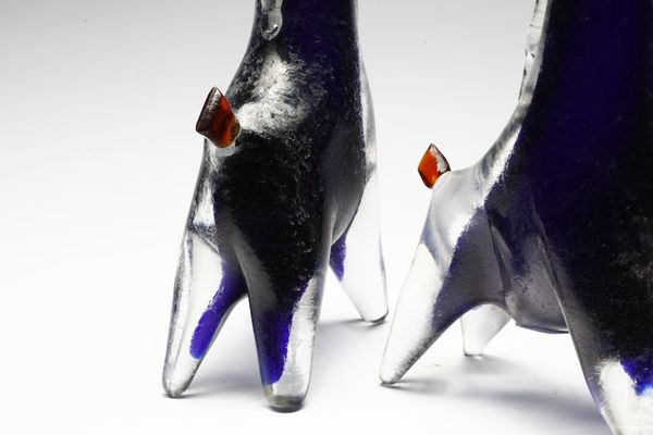 RIZZETTO EZIO : Coppia di cavalli per Ferro & Lazzarini  - Asta Asta 376 | VETRI DI MURANO E DEL XX SECOLO E CERAMICHE - VETRI DI MURANO E FRANCESI, CERAMICHE Virtuale - Associazione Nazionale - Case d'Asta italiane