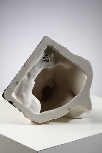 SANDRO VACCHETTI  (1889 - 1976) : Donna con bambino per Essev� Torino  - Asta Asta 376 | VETRI DI MURANO E DEL XX SECOLO E CERAMICHE - VETRI DI MURANO E FRANCESI, CERAMICHE Virtuale - Associazione Nazionale - Case d'Asta italiane