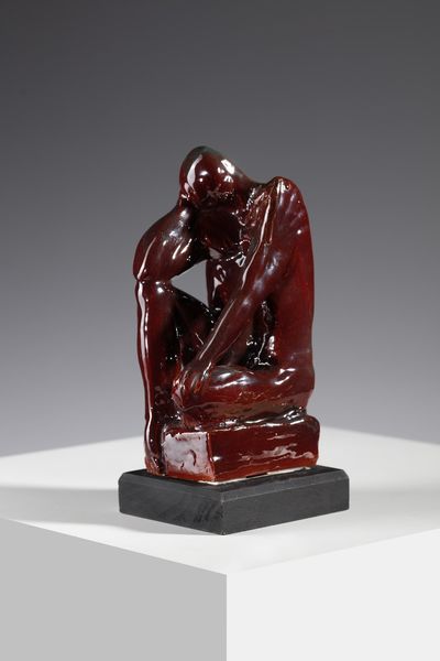GARELLI FRANCO (1909 - 1973) : Figura  - Asta Asta 376 | VETRI DI MURANO E DEL XX SECOLO E CERAMICHE - VETRI DI MURANO E FRANCESI, CERAMICHE Virtuale - Associazione Nazionale - Case d'Asta italiane