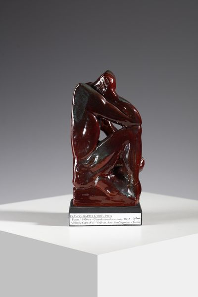GARELLI FRANCO (1909 - 1973) : Figura  - Asta Asta 376 | VETRI DI MURANO E DEL XX SECOLO E CERAMICHE - VETRI DI MURANO E FRANCESI, CERAMICHE Virtuale - Associazione Nazionale - Case d'Asta italiane