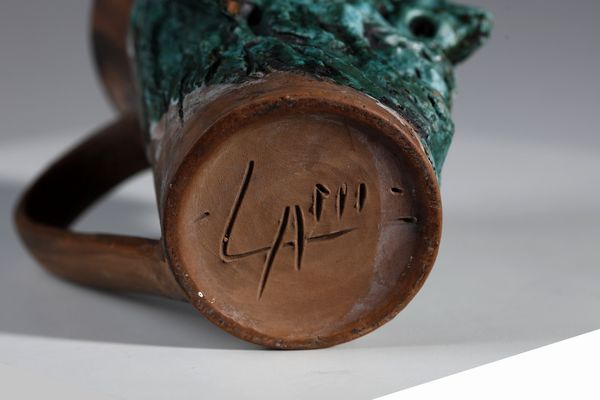 VALENTINI NANNI (1932 - 1985) : Brocca per Caramiche Arcore  - Asta Asta 376 | VETRI DI MURANO E DEL XX SECOLO E CERAMICHE - VETRI DI MURANO E FRANCESI, CERAMICHE Virtuale - Associazione Nazionale - Case d'Asta italiane