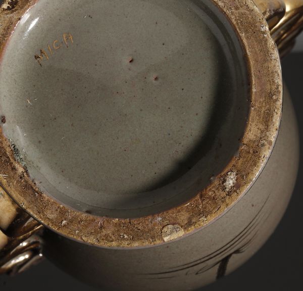 MANIFATTURA ITALIANA : Vaso  - Asta Asta 376 | VETRI DI MURANO E DEL XX SECOLO E CERAMICHE - VETRI DI MURANO E FRANCESI, CERAMICHE Virtuale - Associazione Nazionale - Case d'Asta italiane