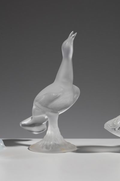 LALIQUE : Gruppo di sei ferma carte raffiguranti animali in vetro bianco opalescente  - Asta Asta 376 | VETRI DI MURANO E DEL XX SECOLO E CERAMICHE - VETRI DI MURANO E FRANCESI, CERAMICHE Virtuale - Associazione Nazionale - Case d'Asta italiane