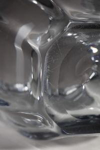 MANIFATTURA NORDICA : Vaso in vetro azzurrino trasparente  - Asta Asta 376 | VETRI DI MURANO E DEL XX SECOLO E CERAMICHE - VETRI DI MURANO E FRANCESI, CERAMICHE Virtuale - Associazione Nazionale - Case d'Asta italiane