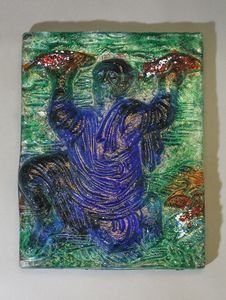 REUVEN RUBIN (1893 - 1974) - Il pescatore