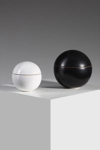 BUCCI FRANCO  (1933 - 2002) - Coppia di scatole per La Bottega