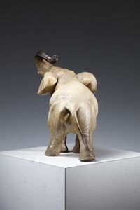 CACCIAPUOTI GUIDO (1892 - 1953) : Elefante  - Asta Asta 376 | VETRI DI MURANO E DEL XX SECOLO E CERAMICHE - VETRI DI MURANO E FRANCESI, CERAMICHE Virtuale - Associazione Nazionale - Case d'Asta italiane