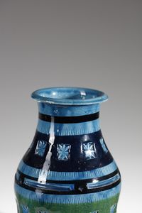 LONDI ALDO (1911 - 2003) : Coppia di vasi per Bitossi  - Asta Asta 376 | VETRI DI MURANO E DEL XX SECOLO E CERAMICHE - VETRI DI MURANO E FRANCESI, CERAMICHE Virtuale - Associazione Nazionale - Case d'Asta italiane