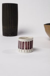 PIANEZZOLA POMPEO (1925 - 2012) : Ciotola , vaso e vasetto  - Asta Asta 376 | VETRI DI MURANO E DEL XX SECOLO E CERAMICHE - VETRI DI MURANO E FRANCESI, CERAMICHE Virtuale - Associazione Nazionale - Case d'Asta italiane