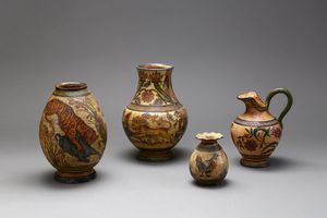 MANIFATTURA ITALIANA - Quattro vasi prodotti da Montopoli val d'Arno