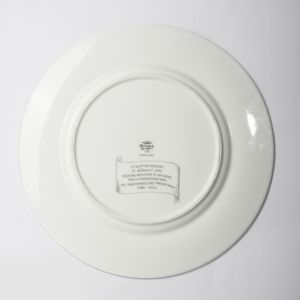 PONTI GIO (1891 - 1979) : Otto piatti per Richard Ginori  - Asta Asta 376 | VETRI DI MURANO E DEL XX SECOLO E CERAMICHE - VETRI DI MURANO E FRANCESI, CERAMICHE Virtuale - Associazione Nazionale - Case d'Asta italiane