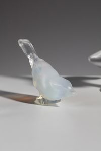 LALIQUE : Gruppo di sei ferma carte raffiguranti animali in vetro bianco opalescente  - Asta Asta 376 | VETRI DI MURANO E DEL XX SECOLO E CERAMICHE - VETRI DI MURANO E FRANCESI, CERAMICHE Virtuale - Associazione Nazionale - Case d'Asta italiane
