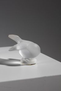 LALIQUE : Gruppo di sei ferma carte raffiguranti animali in vetro bianco opalescente  - Asta Asta 376 | VETRI DI MURANO E DEL XX SECOLO E CERAMICHE - VETRI DI MURANO E FRANCESI, CERAMICHE Virtuale - Associazione Nazionale - Case d'Asta italiane