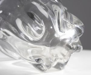 MANIFATTURA MURANESE : Vaso in vetro pesante trasparente  - Asta Asta 376 | VETRI DI MURANO E DEL XX SECOLO E CERAMICHE - VETRI DI MURANO E FRANCESI, CERAMICHE Virtuale - Associazione Nazionale - Case d'Asta italiane