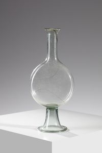 MANIFATTURA MURANESE - Vaso in vetro trasparente