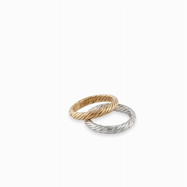 COPPIA DI FEDI  - Asta Gioielli Importanti - Associazione Nazionale - Case d'Asta italiane