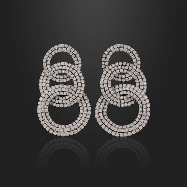 ORECCHINI  - Asta Gioielli Importanti - Associazione Nazionale - Case d'Asta italiane