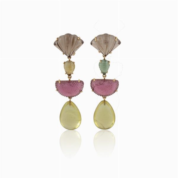 ORECCHINI  - Asta Gioielli Importanti - Associazione Nazionale - Case d'Asta italiane