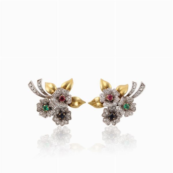 ORECCHINI  - Asta Gioielli Importanti - Associazione Nazionale - Case d'Asta italiane