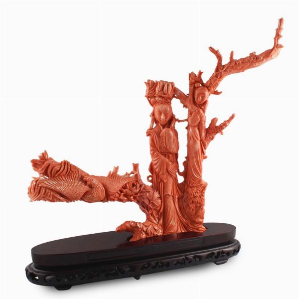 SCULTURA CINESE  - Asta Gioielli Importanti - Associazione Nazionale - Case d'Asta italiane