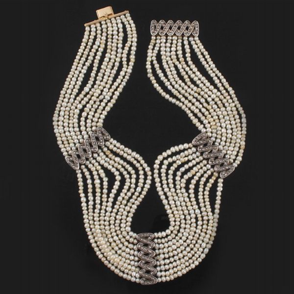 COLLANA COLLIER DE CHEIN  - Asta Gioielli Importanti - Associazione Nazionale - Case d'Asta italiane