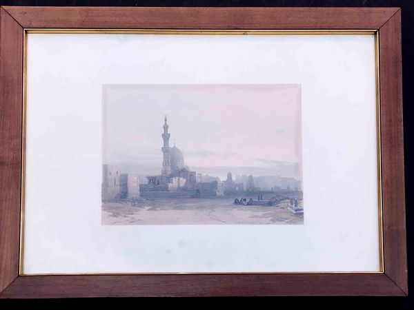 David Roberts (1796-1864). 3 litografie acquerellate dall�importante opera Egypt & Nubia  - Asta Oltre 300 lotti ad offerta libera - Associazione Nazionale - Case d'Asta italiane
