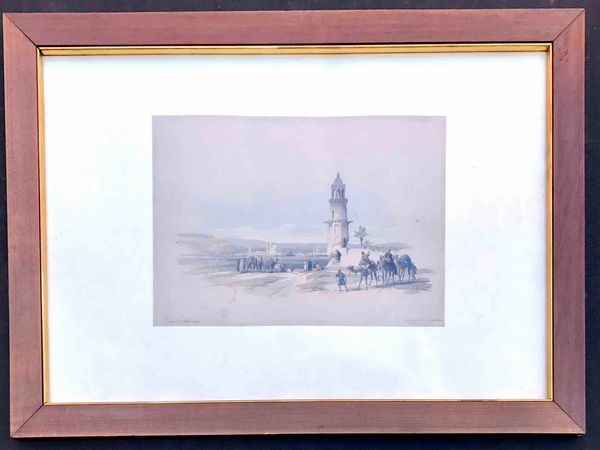 David Roberts (1796-1864). 3 litografie acquerellate dall�importante opera Egypt & Nubia  - Asta Oltre 300 lotti ad offerta libera - Associazione Nazionale - Case d'Asta italiane