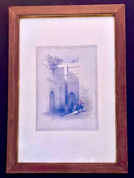 David Roberts (1796-1864). 3 litografie acquerellate dall�importante opera Egypt & Nubia  - Asta Oltre 300 lotti ad offerta libera - Associazione Nazionale - Case d'Asta italiane